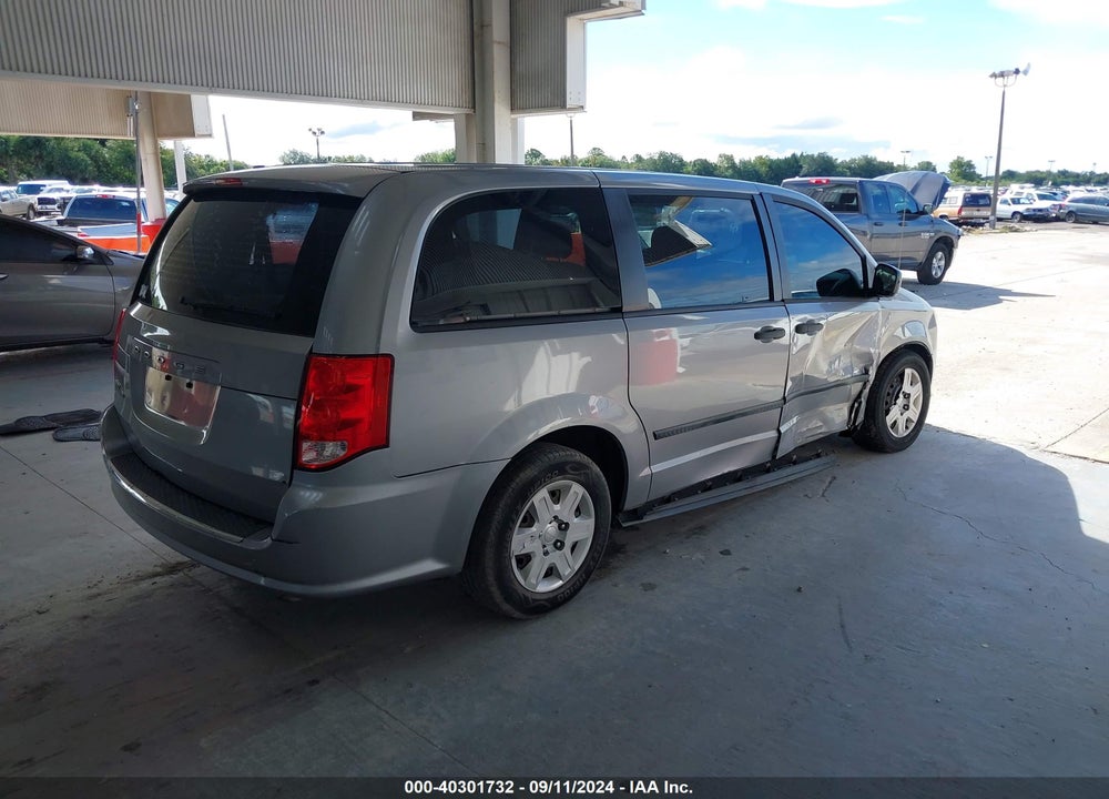 2013 DODGE GRAND CARAVAN AMERICAN VALUE PKG VIN: 2C4RDGBG1DR703293