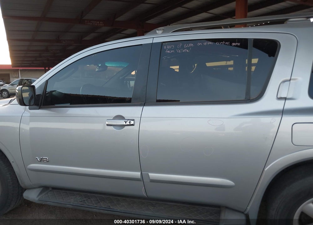 2008 NISSAN ARMADA SE VIN: 5N1AA08D38N631165