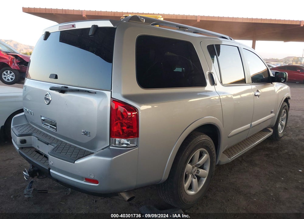 2008 NISSAN ARMADA SE VIN: 5N1AA08D38N631165