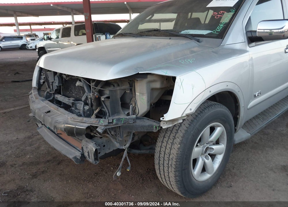 2008 NISSAN ARMADA SE VIN: 5N1AA08D38N631165