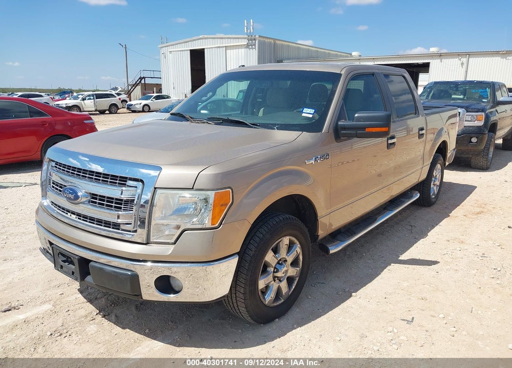 2013 FORD F-150 XLT VIN: 1FTFW1CF9DKE55860