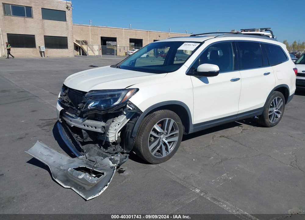2018 HONDA PILOT ELITE VIN: 5FNYF6H06JB013489