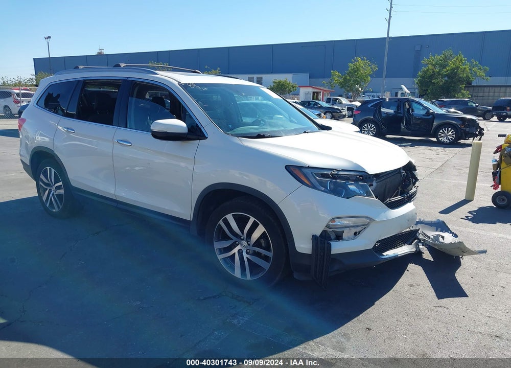 2018 HONDA PILOT ELITE VIN: 5FNYF6H06JB013489