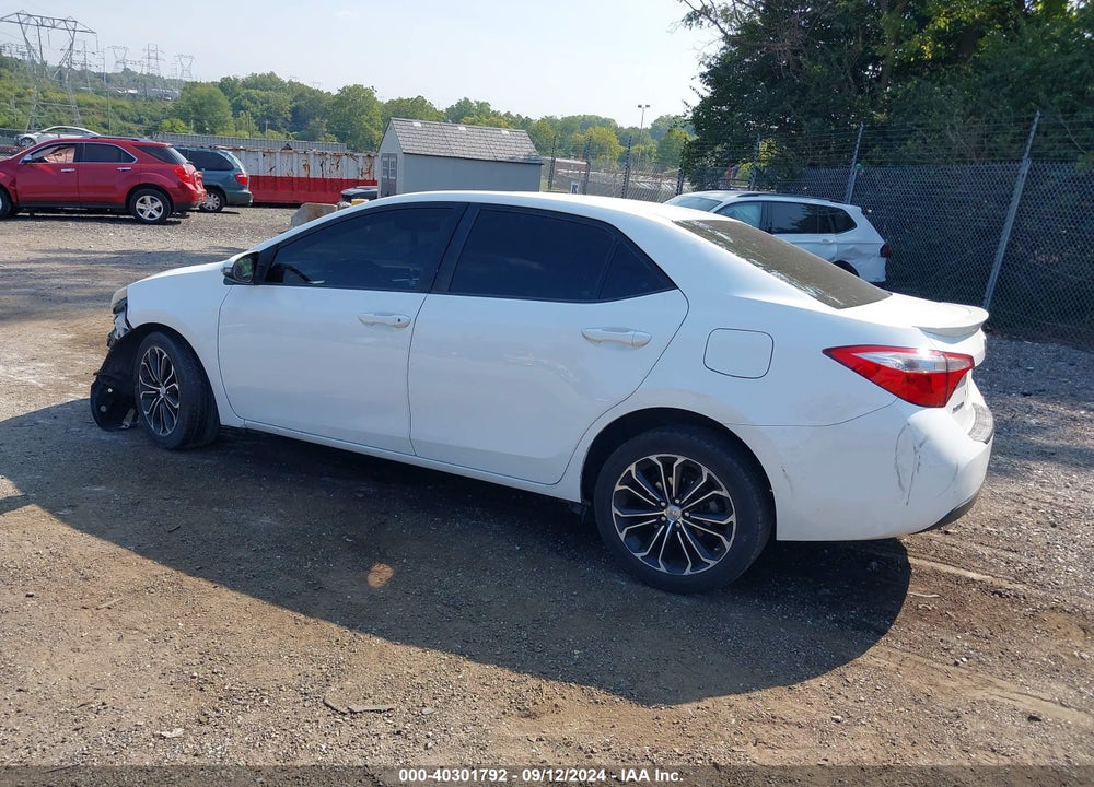 2016 TOYOTA COROLLA S PLUS VIN: 2T1BURHE3GC729952