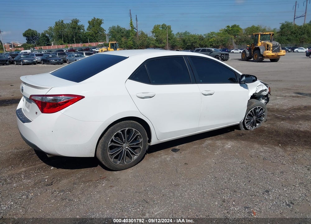 2016 TOYOTA COROLLA S PLUS VIN: 2T1BURHE3GC729952