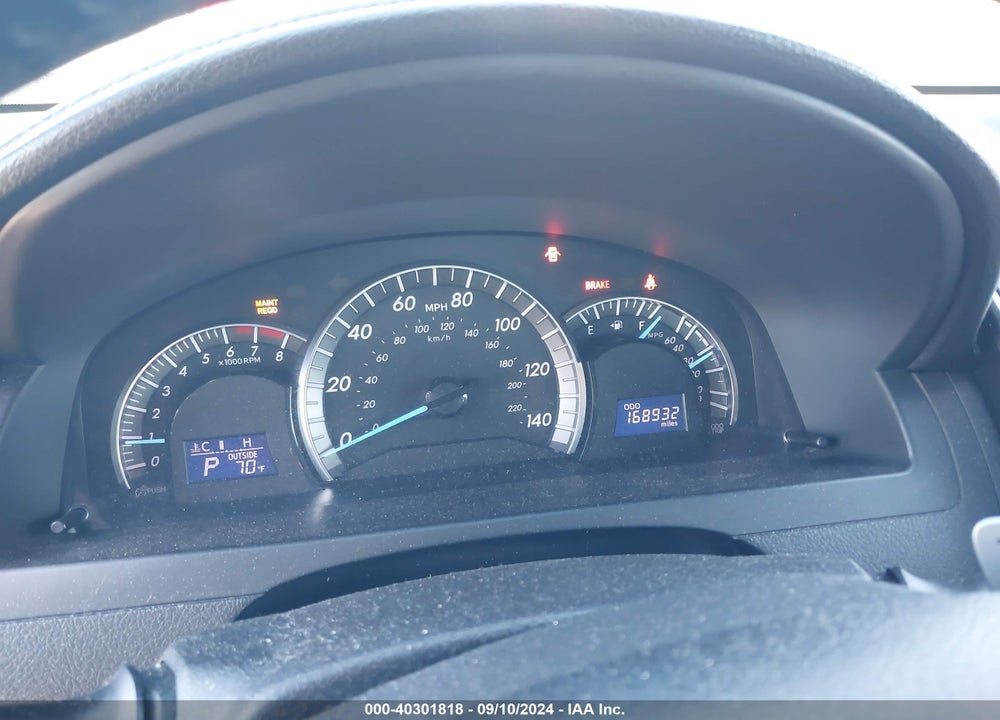 2013 TOYOTA CAMRY SE VIN: 4T1BF1FK3DU290573