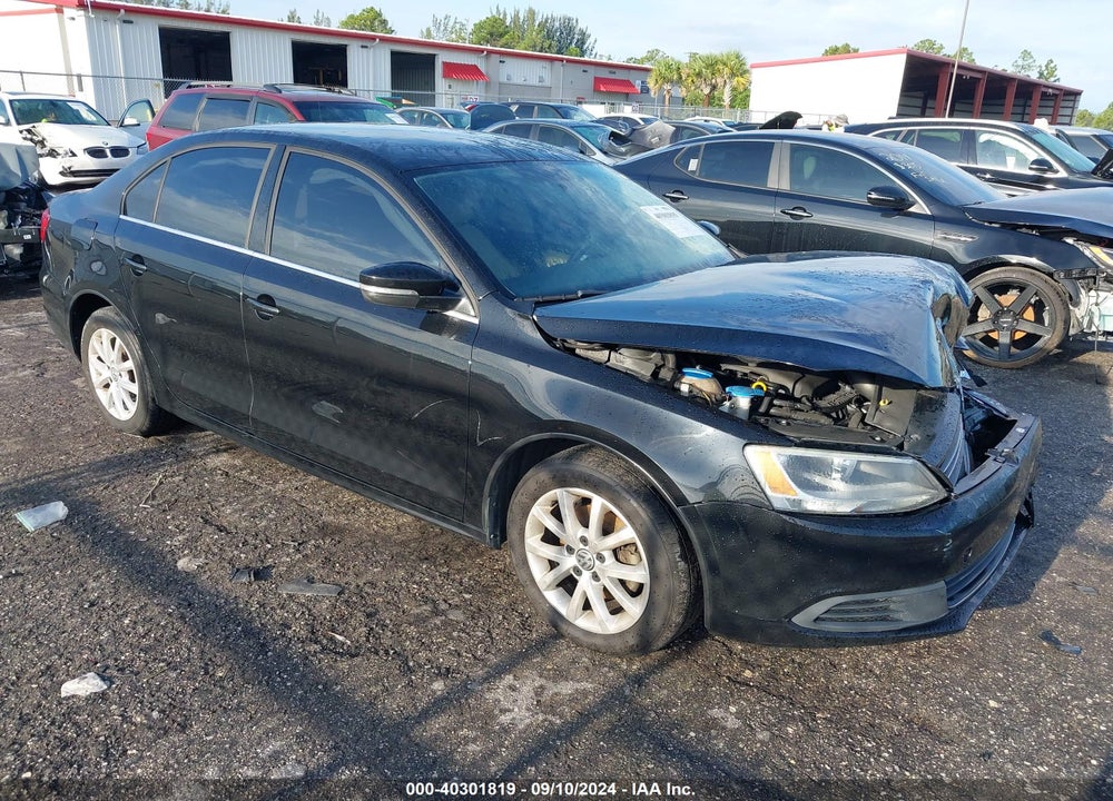 2014 VOLKSWAGEN JETTA 1.8T SE VIN: 3VWD07AJXEM222676