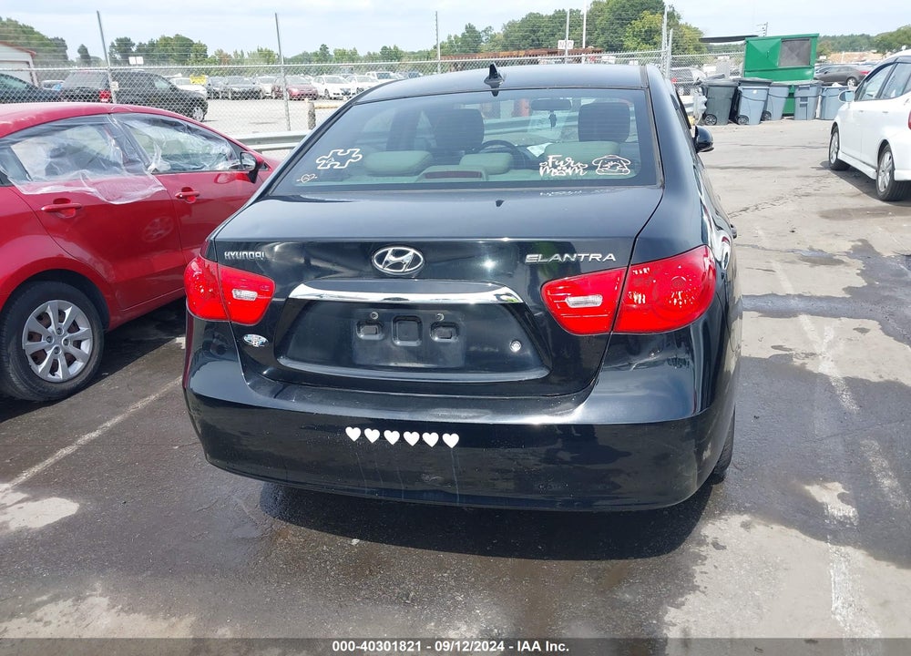 2010 HYUNDAI ELANTRA GLS VIN: KMHDU4AD2AU858168