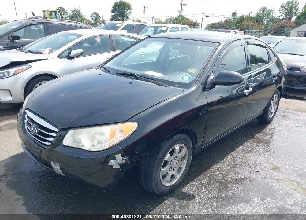 2010 HYUNDAI ELANTRA GLS VIN: KMHDU4AD2AU858168