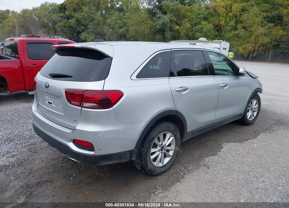 2020 KIA SORENTO 3.3L LX VIN: 5XYPGDA55LG613077