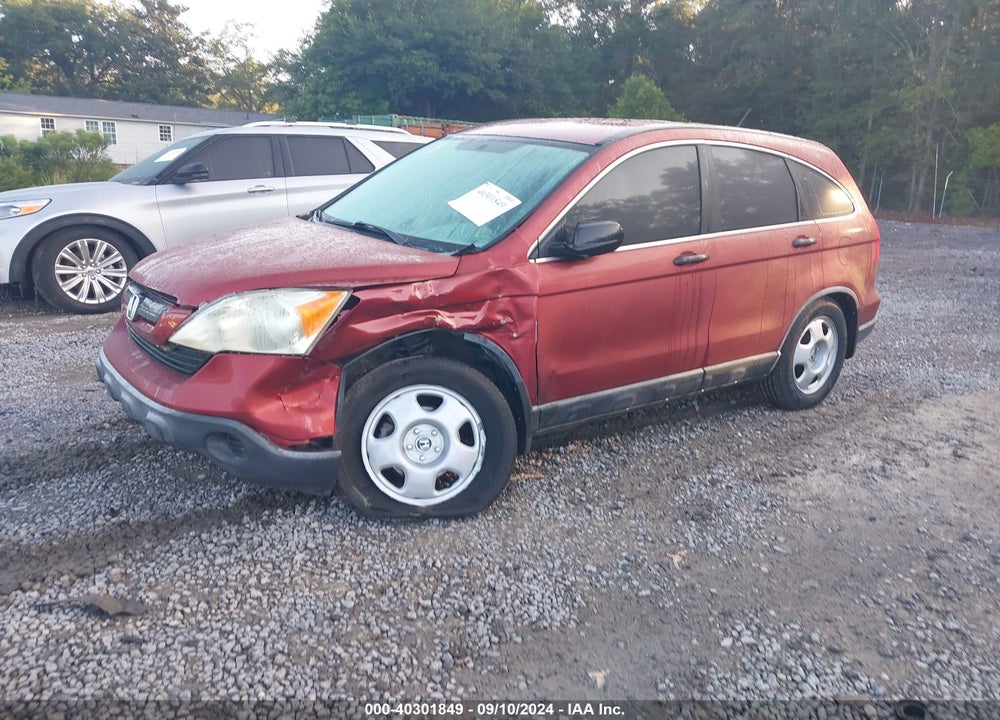2007 HONDA CR-V LX VIN: JHLRE48337C037604