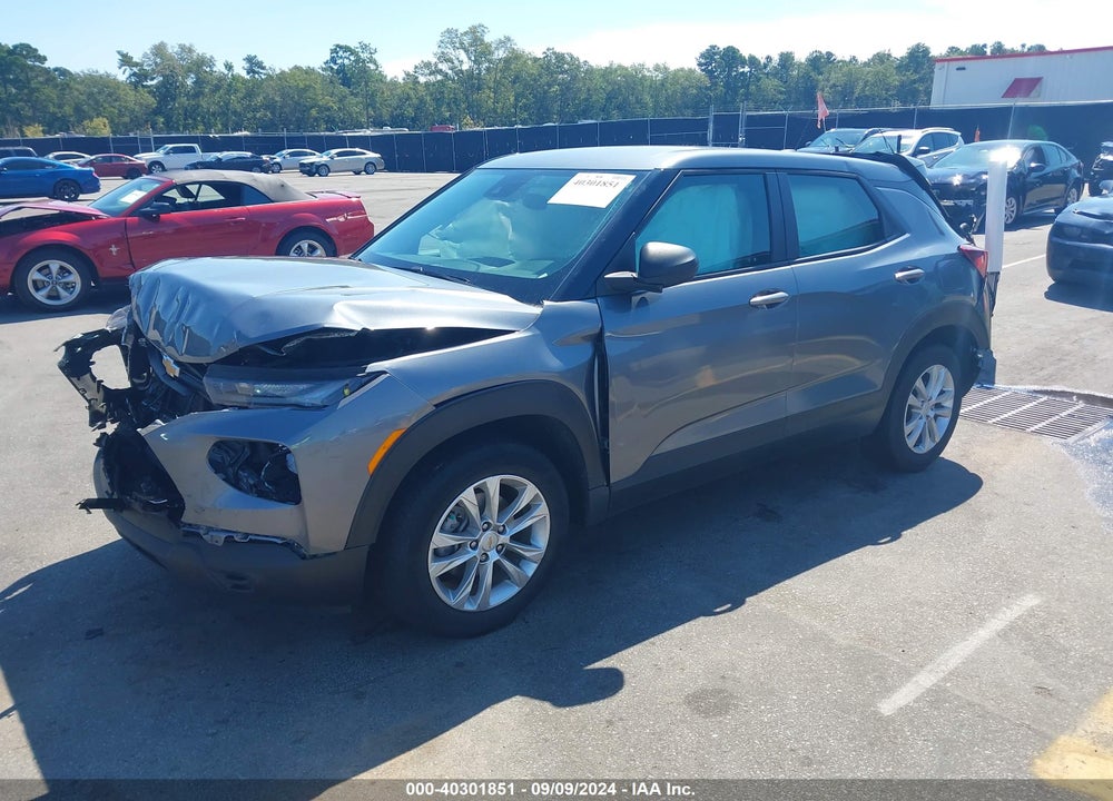 2021 CHEVROLET TRAILBLAZER FWD LS VIN: KL79MMS2XMB005733