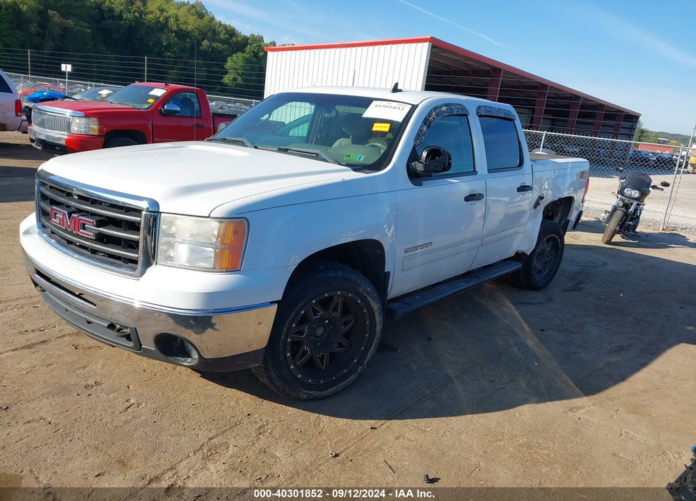 2010 GMC SIERRA 1500 SLE VIN: 3GTRKVE31AG225574