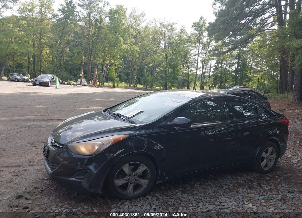 2013 HYUNDAI ELANTRA GLS VIN: 5NPDH4AE1DH366649