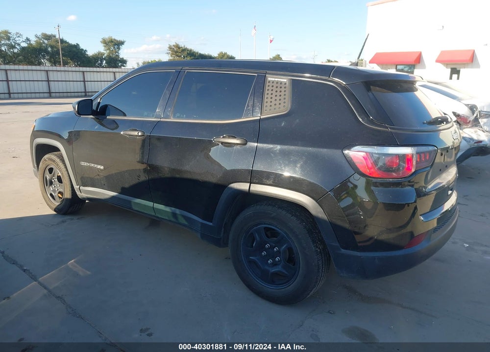 2018 JEEP COMPASS SPORT FWD VIN: 3C4NJCAB6JT250979
