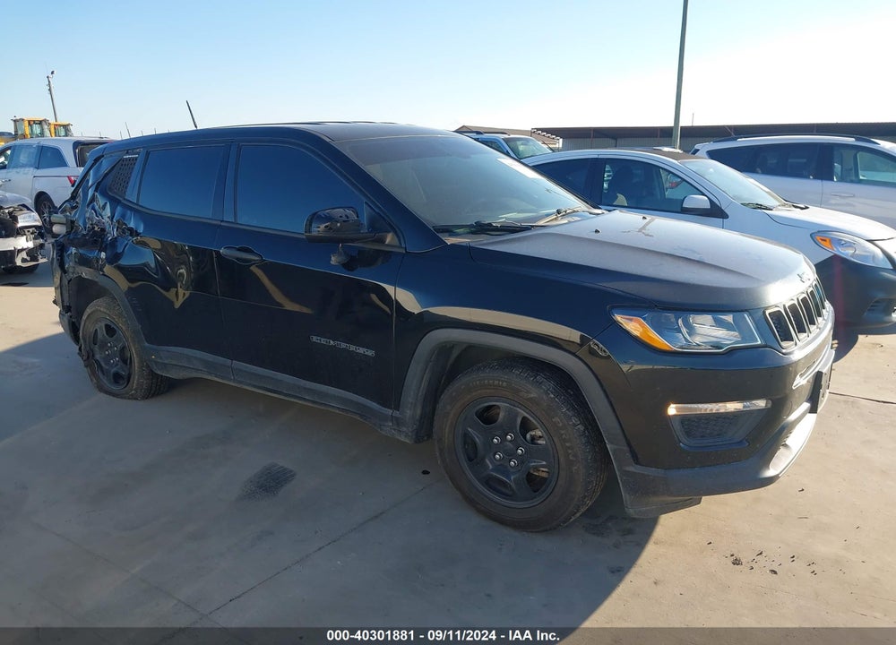 2018 JEEP COMPASS SPORT FWD VIN: 3C4NJCAB6JT250979