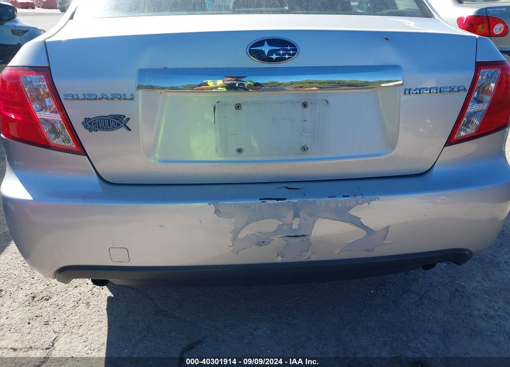 2009 SUBARU IMPREZA 2.5I VIN: JF1GE61689H507108