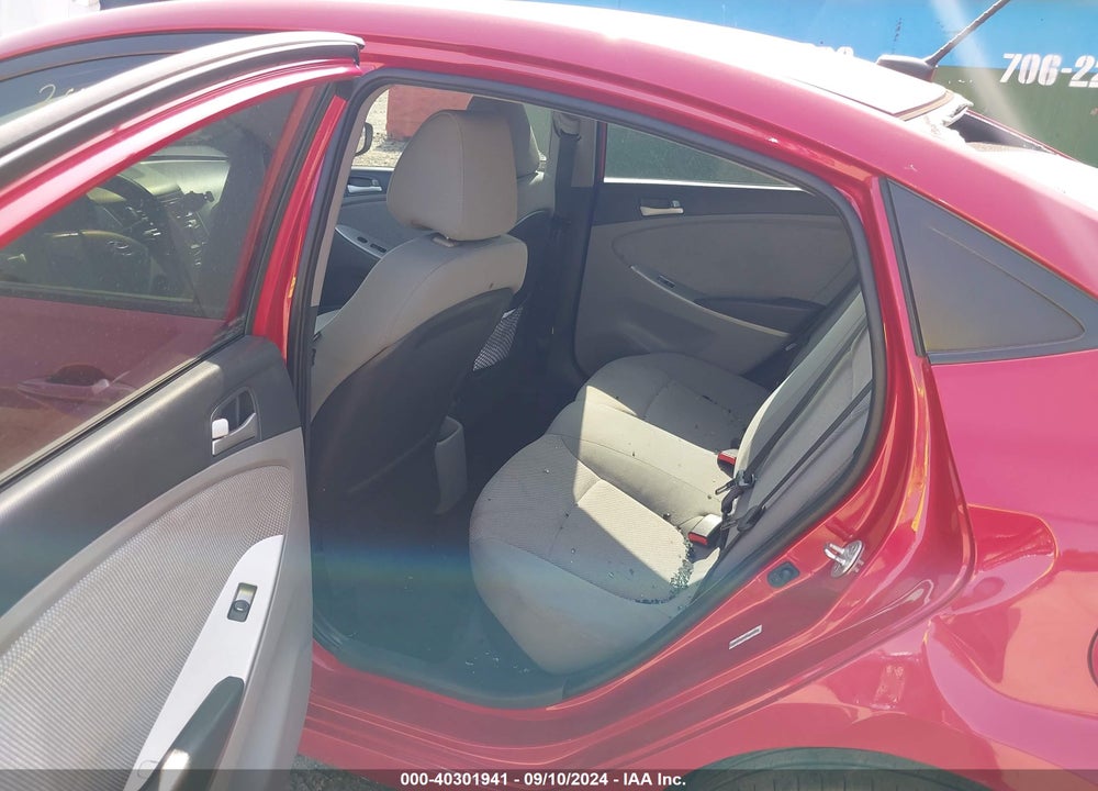 2013 HYUNDAI ACCENT GLS VIN: KMHCT4AE3DU558389