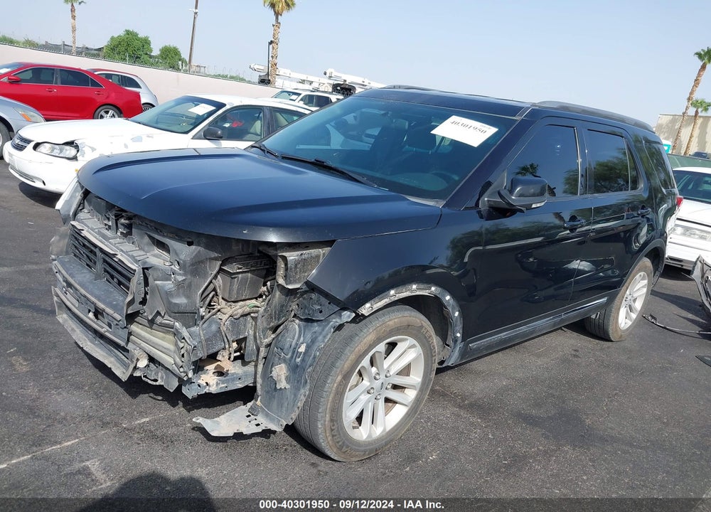 2017 FORD EXPLORER XLT VIN: 1FM5K7D86HGE42689