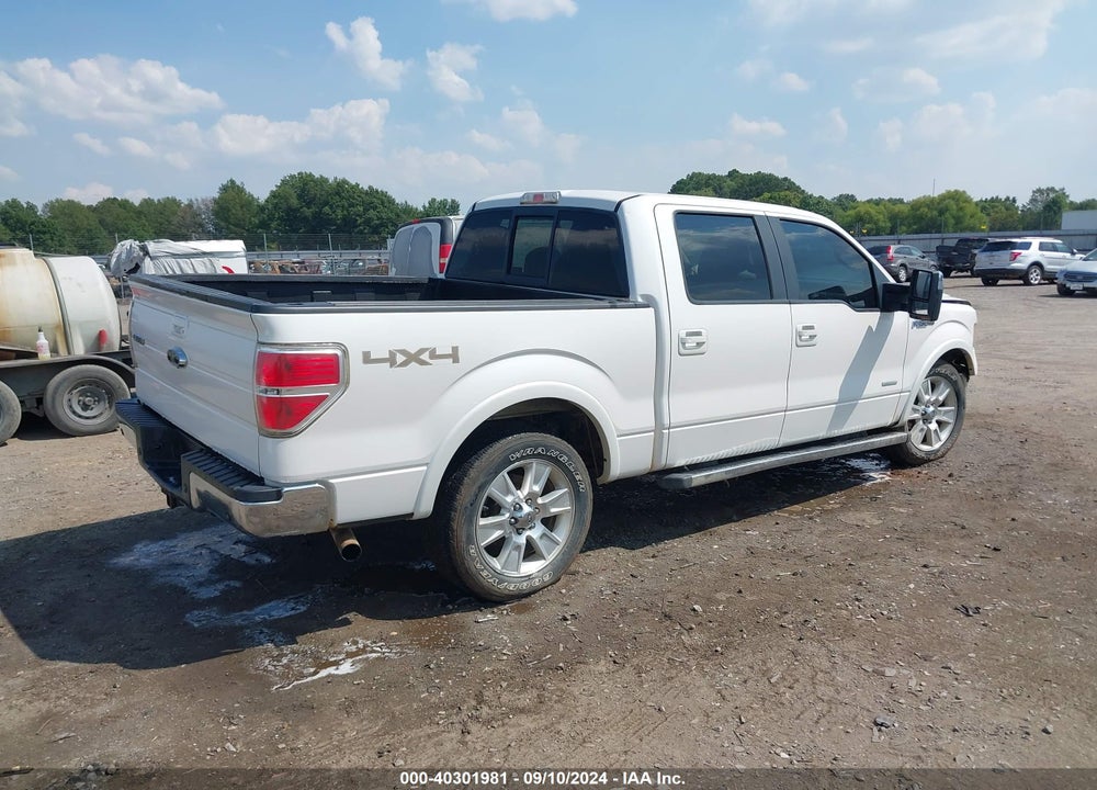 2011 FORD F-150 LARIAT VIN: 1FTFW1ETXBFA69571