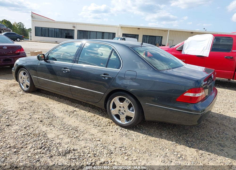 2005 LEXUS LS 430 VIN: JTHBN36F350176358