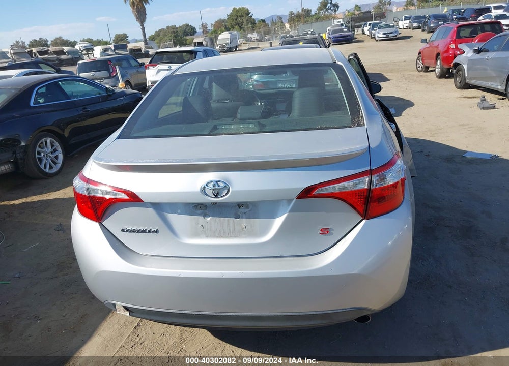 2015 TOYOTA COROLLA S PLUS VIN: 5YFBURHE9FP227672