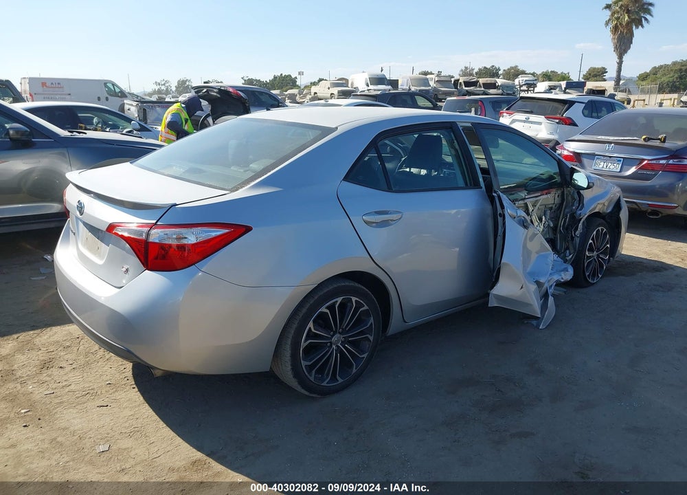 2015 TOYOTA COROLLA S PLUS VIN: 5YFBURHE9FP227672
