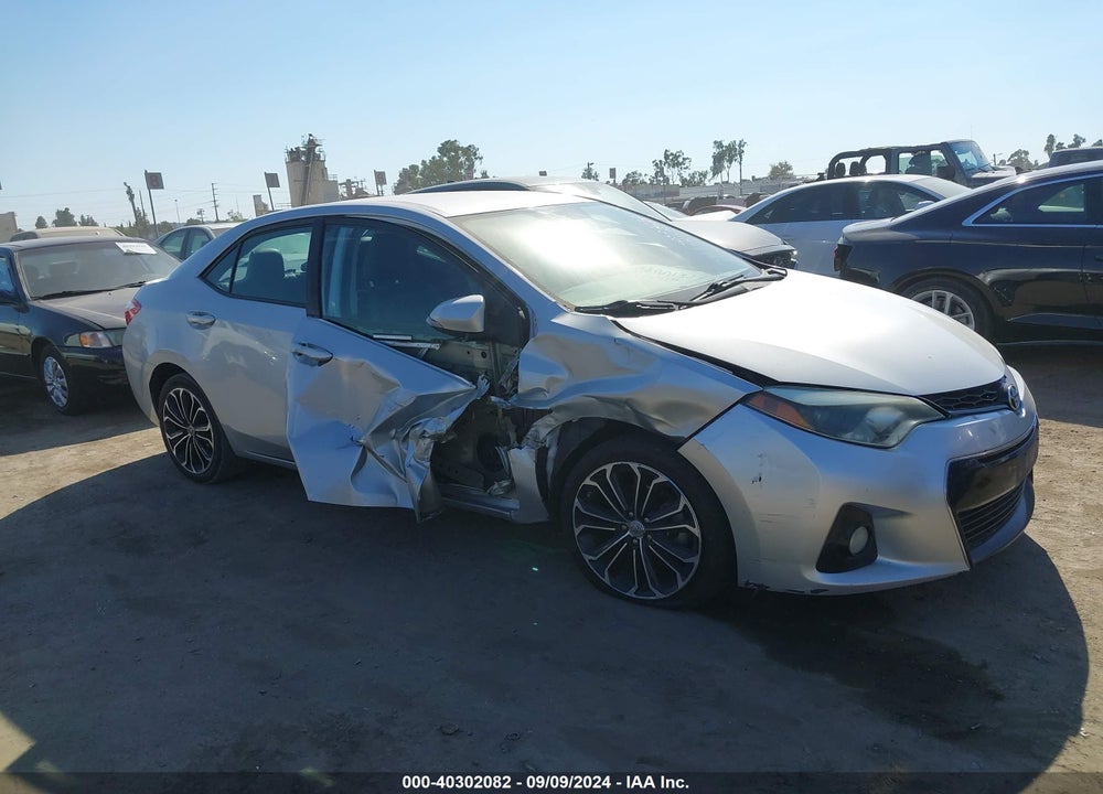 2015 TOYOTA COROLLA S PLUS VIN: 5YFBURHE9FP227672