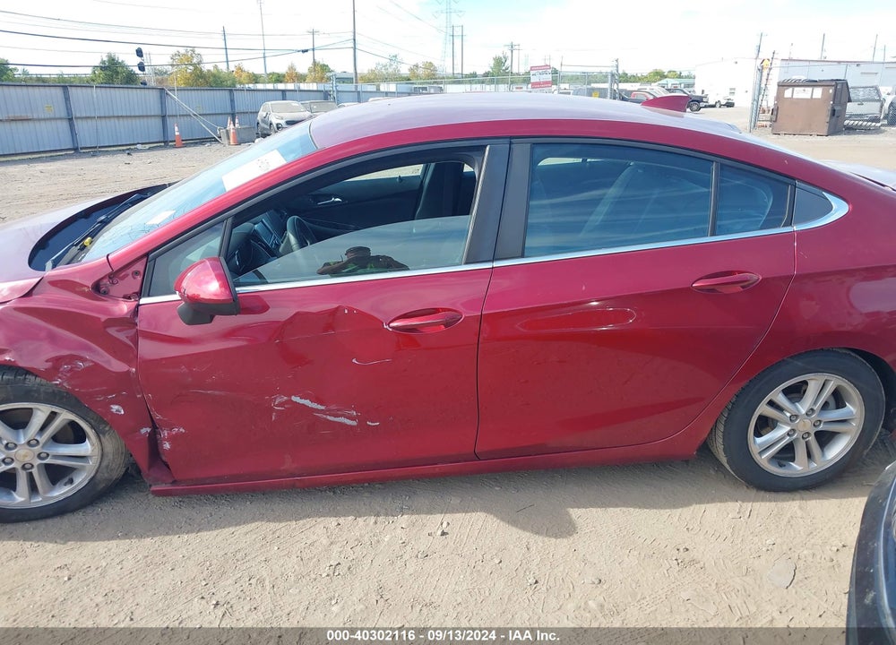 2017 CHEVROLET CRUZE LT AUTO VIN: 1G1BE5SM4H7129314