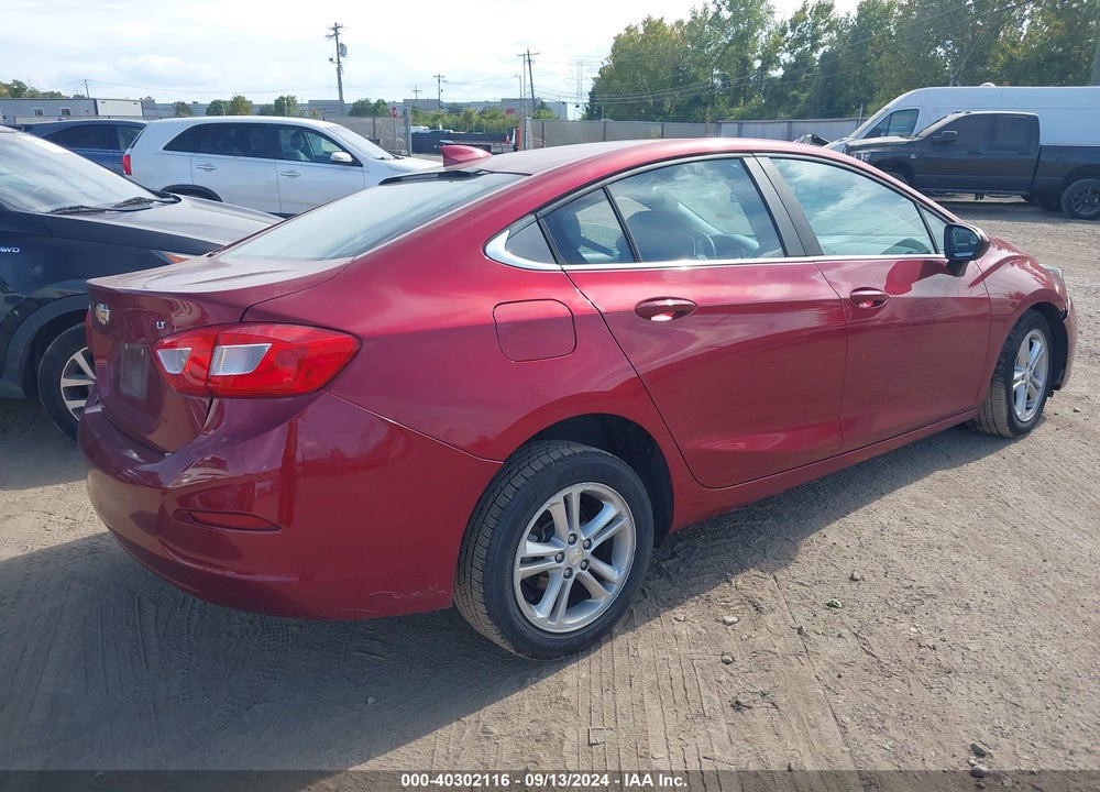 2017 CHEVROLET CRUZE LT AUTO VIN: 1G1BE5SM4H7129314