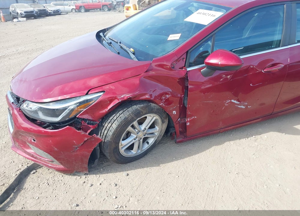 2017 CHEVROLET CRUZE LT AUTO VIN: 1G1BE5SM4H7129314