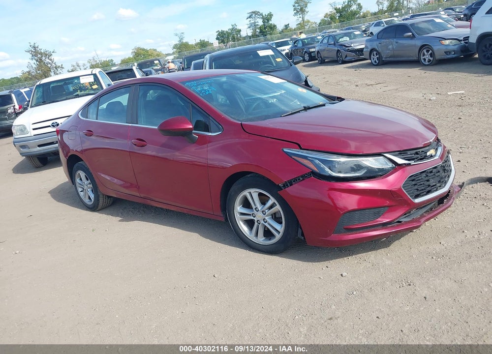 2017 CHEVROLET CRUZE LT AUTO VIN: 1G1BE5SM4H7129314