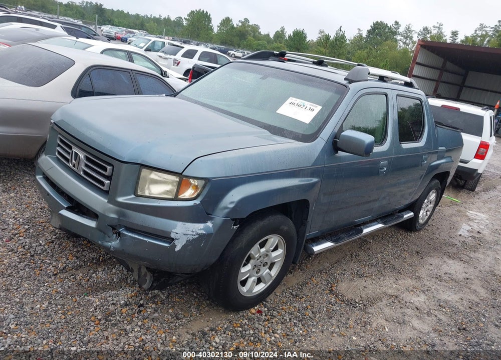 2007 HONDA RIDGELINE RTL VIN: 2HJYK165X7H520861