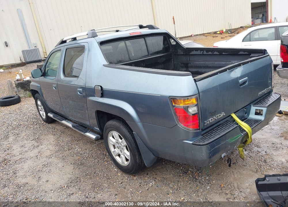 2007 HONDA RIDGELINE RTL VIN: 2HJYK165X7H520861