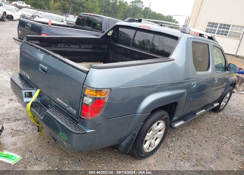 2007 HONDA RIDGELINE RTL VIN: 2HJYK165X7H520861