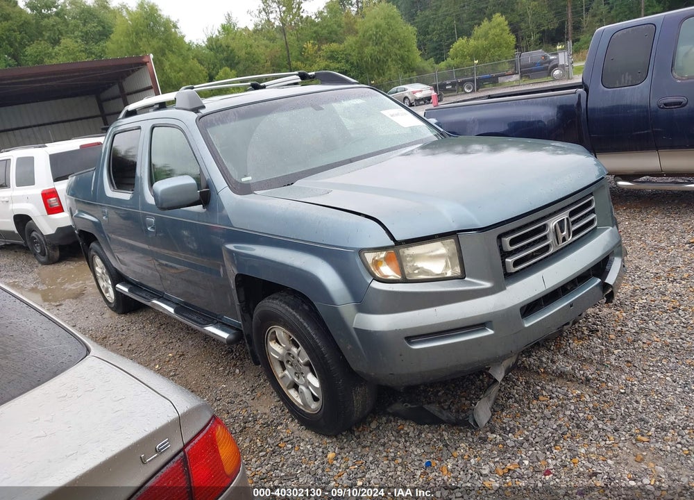 2007 HONDA RIDGELINE RTL VIN: 2HJYK165X7H520861