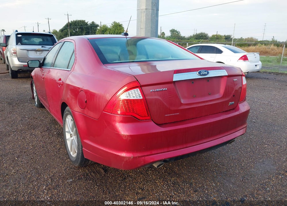 2010 FORD FUSION SEL VIN: 3FAHP0JG6AR323261