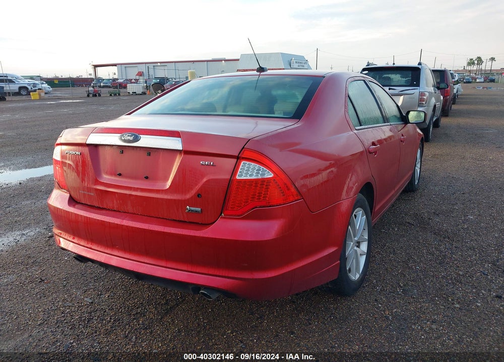 2010 FORD FUSION SEL VIN: 3FAHP0JG6AR323261