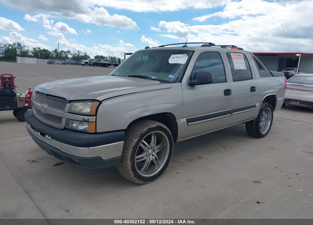 2005 CHEVROLET AVALANCHE 1500 LS VIN: 3GNEK12Z75G274498