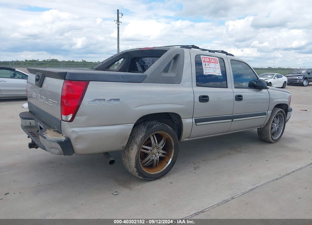 2005 CHEVROLET AVALANCHE 1500 LS VIN: 3GNEK12Z75G274498