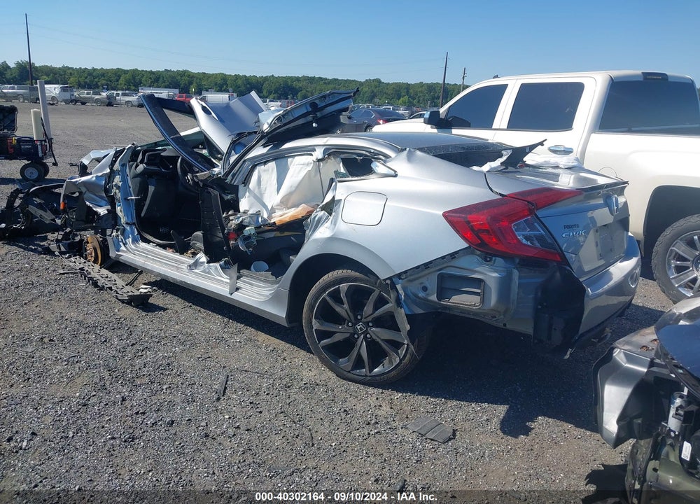 2019 HONDA CIVIC SPORT VIN: 2HGFC2F85KH501184