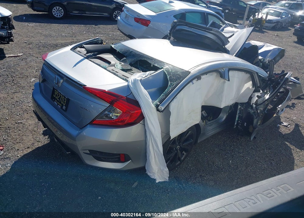 2019 HONDA CIVIC SPORT VIN: 2HGFC2F85KH501184