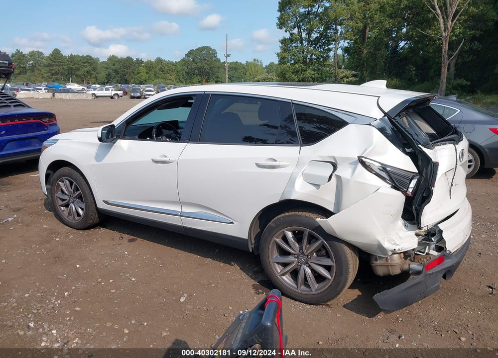 2021 ACURA RDX TECHNOLOGY PACKAGE VIN: 5J8TC2H5XML007706