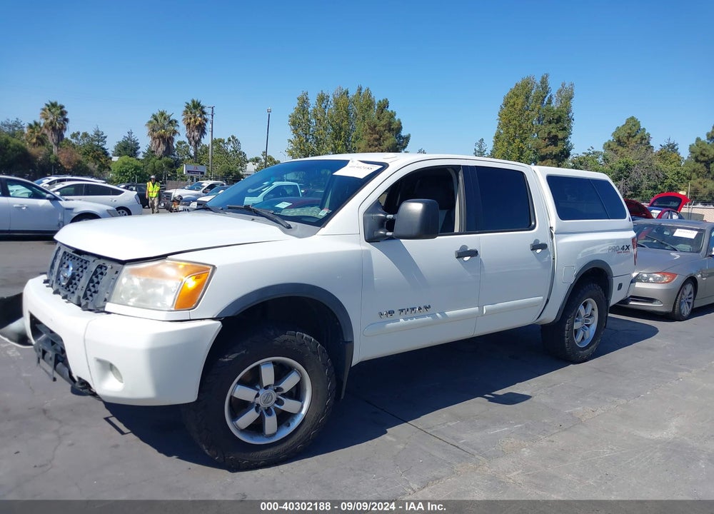 2010 NISSAN TITAN PRO-4X VIN: 1N6AA0EC7AN307106