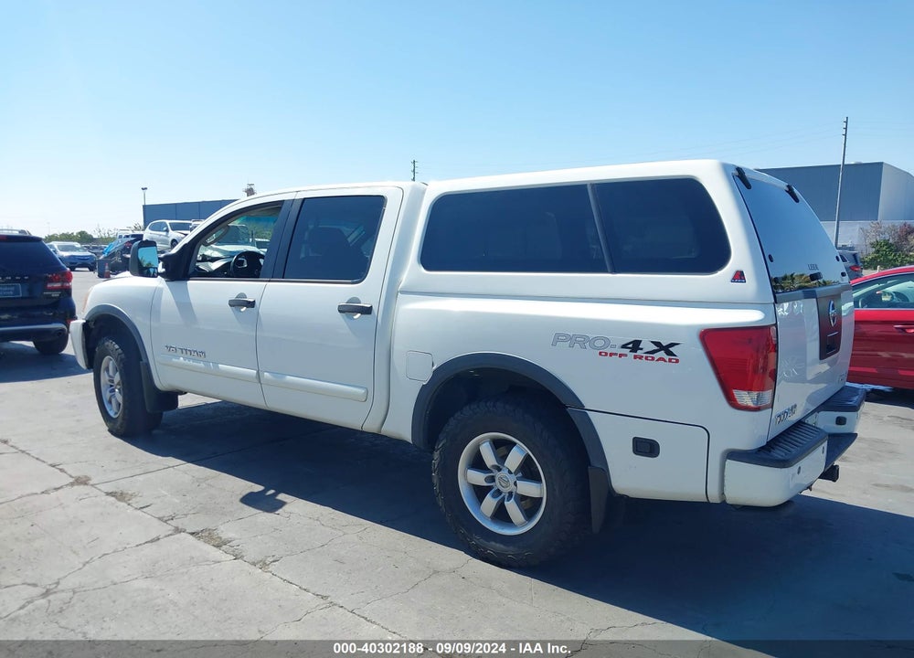 2010 NISSAN TITAN PRO-4X VIN: 1N6AA0EC7AN307106