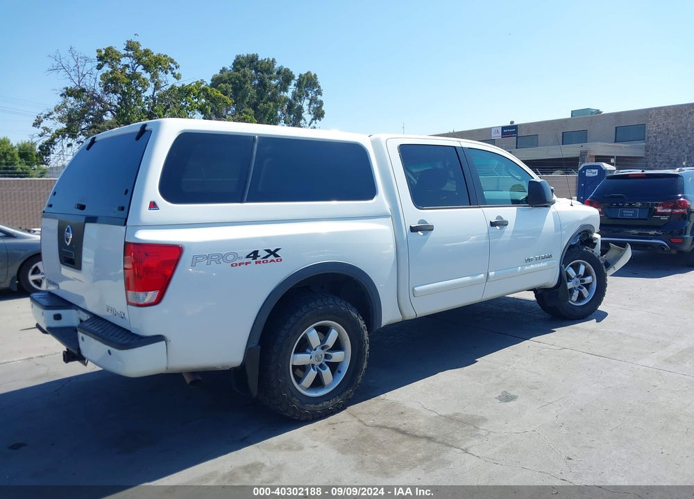 2010 NISSAN TITAN PRO-4X VIN: 1N6AA0EC7AN307106