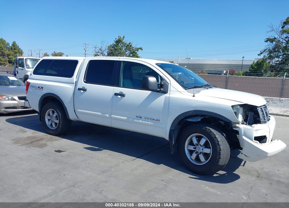 2010 NISSAN TITAN PRO-4X VIN: 1N6AA0EC7AN307106