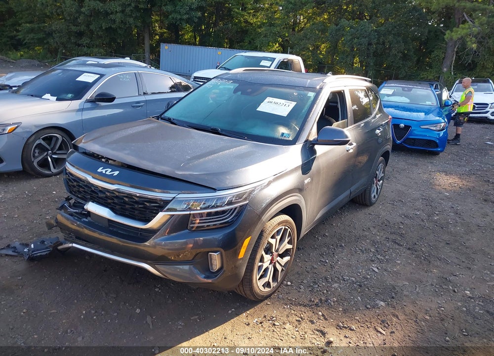 2022 KIA SELTOS SX TURBO VIN: KNDETCA2XN7283147
