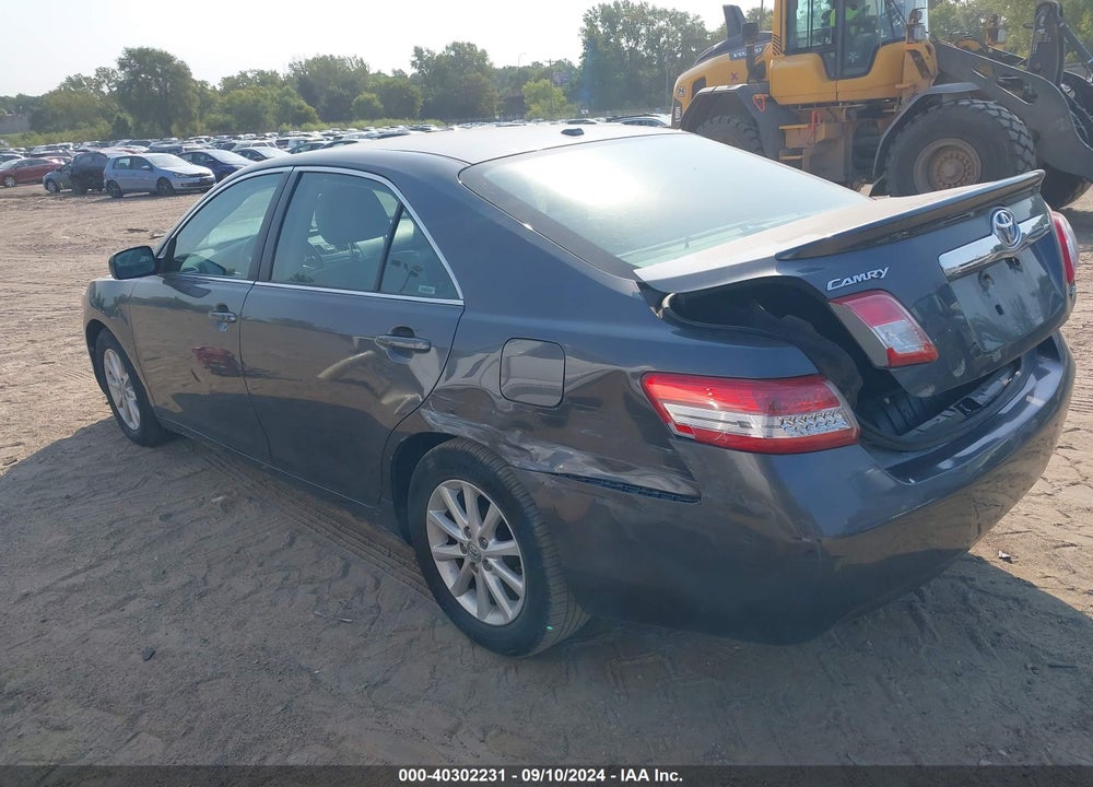 2011 TOYOTA CAMRY XLE VIN: 4T4BF3EK3BR106376