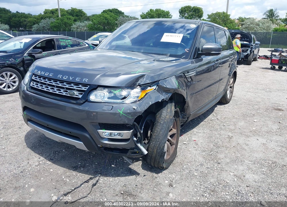 2016 LAND ROVER RANGE ROVER SPORT 3.0L V6 SUPERCHARGED HSE VIN: SALWR2PF9GA647984